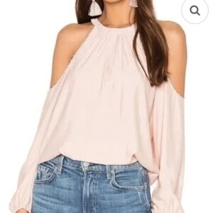 Ramy Brook Blush Cold Shoulder Blouse